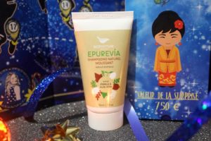 shampoing naturel moussant Epurevia dans le calendrier Biotyfull Box 2019
